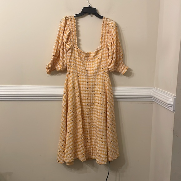 Hutch Gingham Daisy Seersucker Dress - Picture 8 of 8